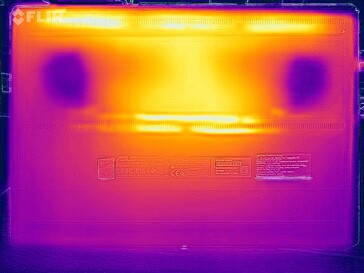 Test de résistance de la carte thermique (en bas)