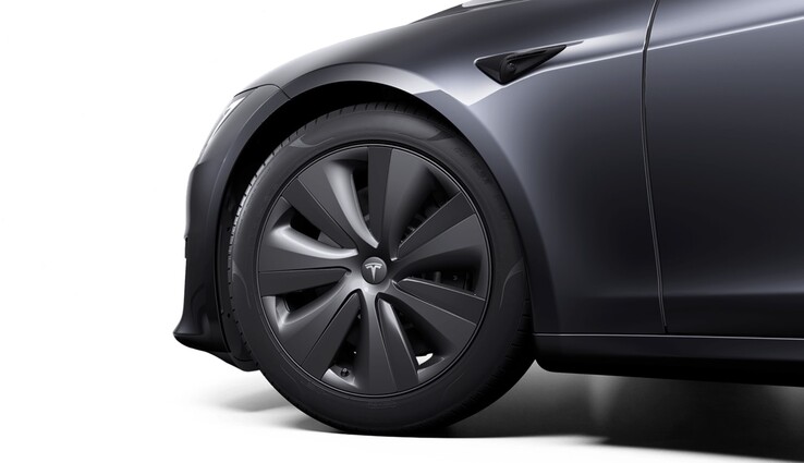 Vue de bord de la nouvelle couleur Stealth Grey de Tesla
