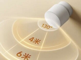 La portée est de six mètres maximum.