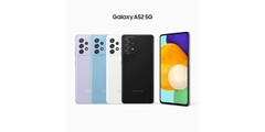 Le Galaxy A52 5G. (Source : Samsung)