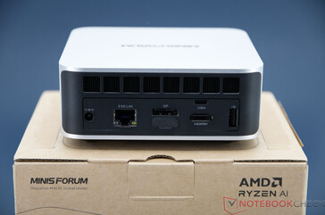 Minisforum AI X1 - Connexions sur le panneau arrière