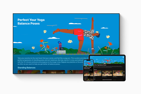 Collections Fitness+ sur Apple TV, iOS et iPadOS. (Image source : Apple)
