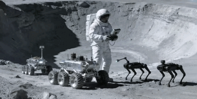 La Chine souhaite envoyer des chiens robots sur la Lune — non seulement pour y effectuer des tâches, mais aussi pour tenir compagnie aux astronautes.