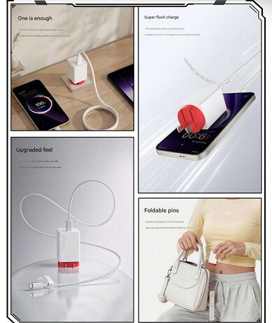 Principales caractéristiques du chargeur SuperVOOC 100W (traduction)