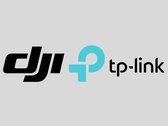Les logos DJI et TP-Link illustrés