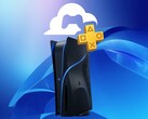 Maquette de la console PS6 avec le logo PlayStation cloud gaming