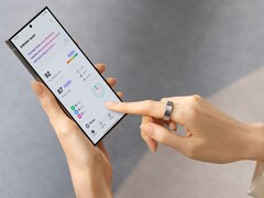 Samsung poursuit le fabricant de bagues intelligentes Oura avant de lancer la bague Galaxy (ci-dessus). (Source de l'image : Samsung)