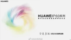 La date du lancement du P60 a été fixée. (Source : Huawei)