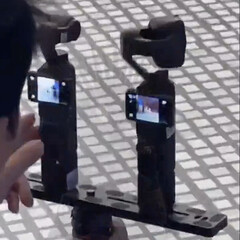 L'Osmo Pocket 3 et l'Osmo Pocket 4 de gauche à droite. (Source de l'image : via Igor Bogdanov)