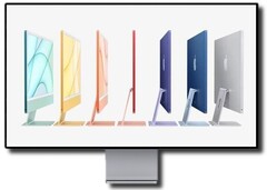 L&#039;iMac Pro 2022 devrait ressembler à l&#039;iMac 24 2021 et au Apple Pro Display XDR. (Image source : Apple - édité)