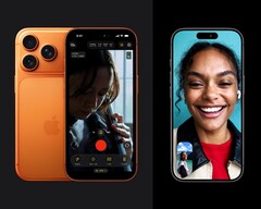 La caméra frontale de l&#039;iPhone 17 Pro est basée sur un capteur carré de 18MP (Source de l&#039;image : Apple)