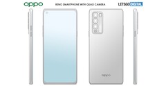 Le nouveau brevet d'OPPO. (Source : LetsGoDigital)