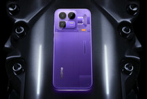 Realme Neo8 dans l'option de couleur Cyber Purple (Image source : Realme)