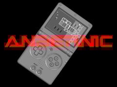 Le RG34XX SP tel qu&#039;il était avant qu&#039;Anbernic n&#039;adopte le double joystick de Miyoo. (Source de l&#039;image : via Retro Handhelds - édité)
