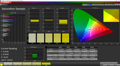 Calibrage de la saturation de CalMAN