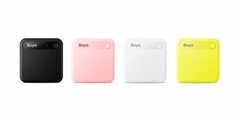 Le Boya Notra Neo, petit et coloré, fournit des transcriptions et des résumés de réunions grâce à l’IA.