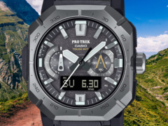 La montre Casio Pro Trek PRW-B1000-1 est apparue sur Amazon aux Etats-Unis. (Source de l'image : Casio via Amazon, édité)
