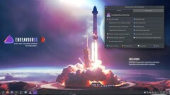 Programme d'installation d'EndeavourOS 2024.06.25 avec fond d'écran anniversaire (Source : EndeavourOS)