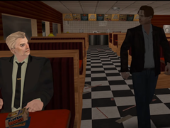 Une capture d'écran de la démo de GTA : Carcer City