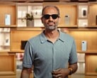 Android Le PDG Sameer Samat a porté les nouvelles lunettes Google au salon Android. (Source de l'image : Google)