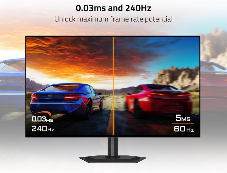 Le moniteur de jeu Gigabyte GO27Q24G WOLED offre un taux de rafraîchissement de 240 Hz