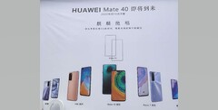 C'est peut-être le premier teaser du Mate 40. (Source : WinFuture)