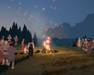 Une image représentant un feu de camp dans *Black Book*.