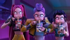 KPop Demon Hunters - Rumi, Mira et Zoey (Image source - Netflix)