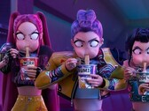 KPop Demon Hunters - Rumi, Mira et Zoey (Image source - Netflix)