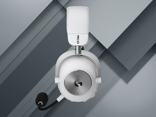 Casque de jeu Logitech G Pro X 3 Lightspeed en blanc illustré