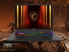 Le MSI Vector 16 HX AI pèse environ 2,7 kg (source : MSI, Bethesda, édité)