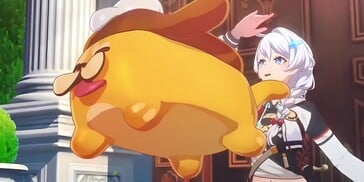 Nouveau jeu Honkai Kiana et créature (Image source : HoYoverse)