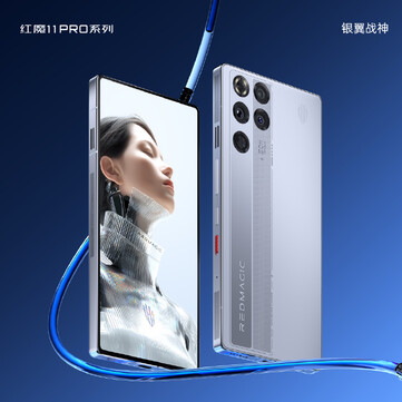RedMagic 11 Pro version blanche (Image source : RedMagic)