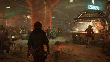 Image représentant un bar dans Star Wars Outlaws.