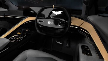 Le cockpit du Mahindra Batman EV (Image source : Mahindra)
