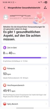 Honor Application santé
