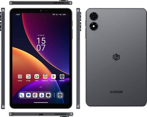 L'Alldocube iPlay 80 mini Pro vu sous différents angles