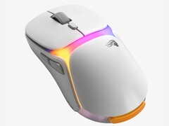 Glorious Model O3 Wireless en blanc (Source de l'image : Glorious)