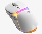Glorious Model O3 Wireless en blanc (Source de l'image : Glorious)