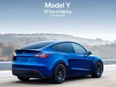 La Model Y peut désormais être achetée avec un acompte de 0 $ (Source de l'image : Tesla)