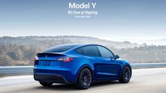 La Model Y peut désormais être achetée avec un acompte de 0 $ (Source de l'image : Tesla)