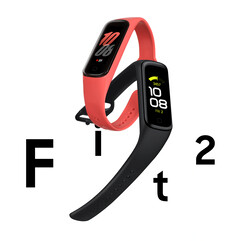 Le Galaxy Fit 2 a reçu sa première mise à jour depuis près d&#039;un an. (Image source : Samsung)