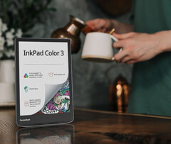 Le PocketBook InkPad Color 3 est doté d&#039;un boîtier certifié IPX8. (Source de l&#039;image : PocketBook)