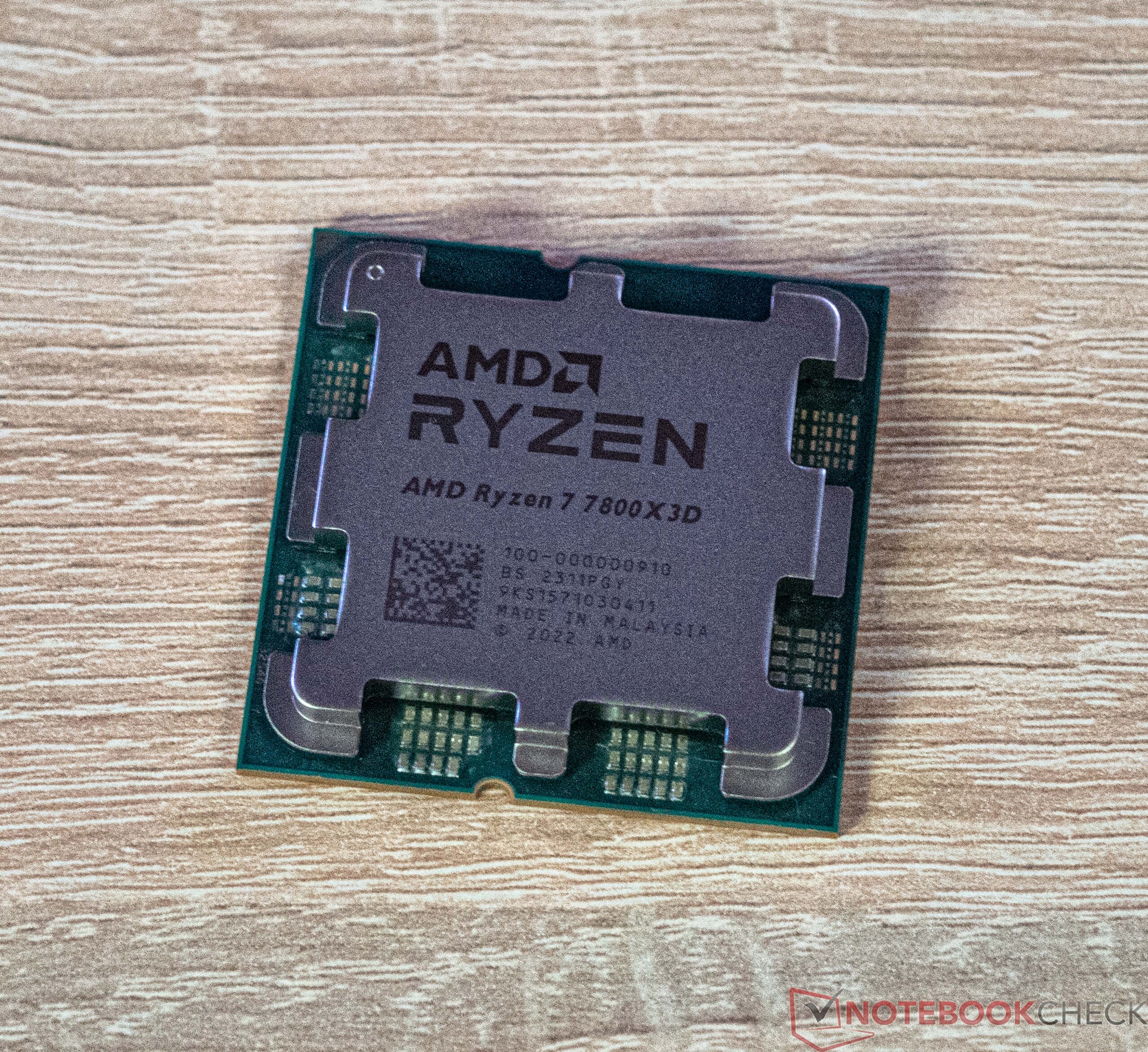 Test du Ryzen 7 7800X3D d'AMD, est-il le processeur des joueurs ? - GinjFo