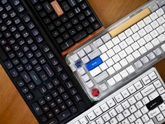 Keychron K4 HE, Epomaker Galaxy100, NuPhy Kick75, Wobkey Rainy75 claviers mécaniques ci-dessus