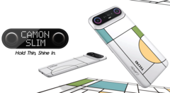 Le Tecno Camon Slim se distingue par son design élégant