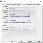 CPU-Z : Cache