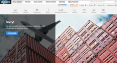 Une injonction empêche Lenovo de vendre la plupart de ses produits sur son site web allemand. (Source de l'image : Lenovo)