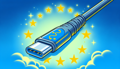 L&#039;UE impose la charge USB-C aux tablettes, smartphones, appareils photo et autres (Source de l&#039;image : générée à l&#039;aide de DALL-E 3)
