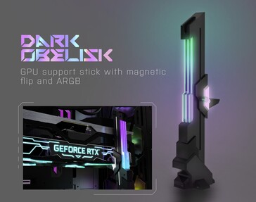 ARGB Dark Obelisk - Support pour GPU (source : KFA2)